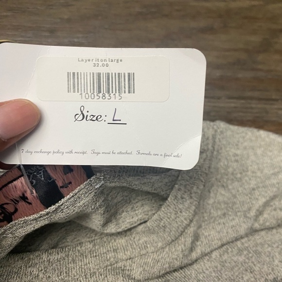 Pink Paparatzi Ruffle Sleeves Pull Over Light Weight Scoop Neck Modest Sweater L - Picture 5 of 8